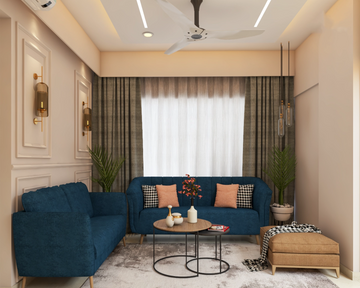 Compact Contemporary Living Room